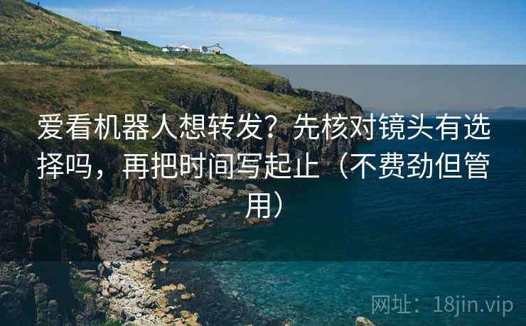 爱看机器人想转发?先核对镜头有选择吗,再把时间写起止(不费劲但管用)